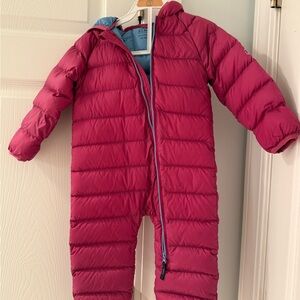 Pink Puffer Snowsuit